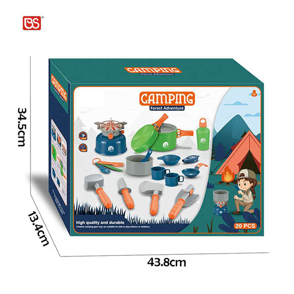Power Joy - Camping Cooking Set 20 Pieces Battery Operated