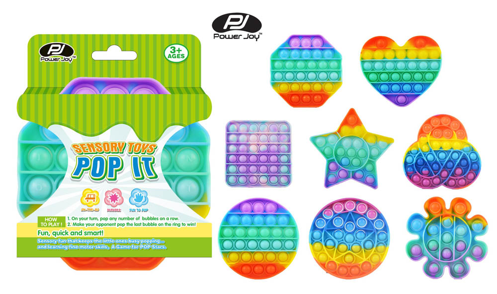 Power Joy - Fidget Toys - Pop It-Assorted