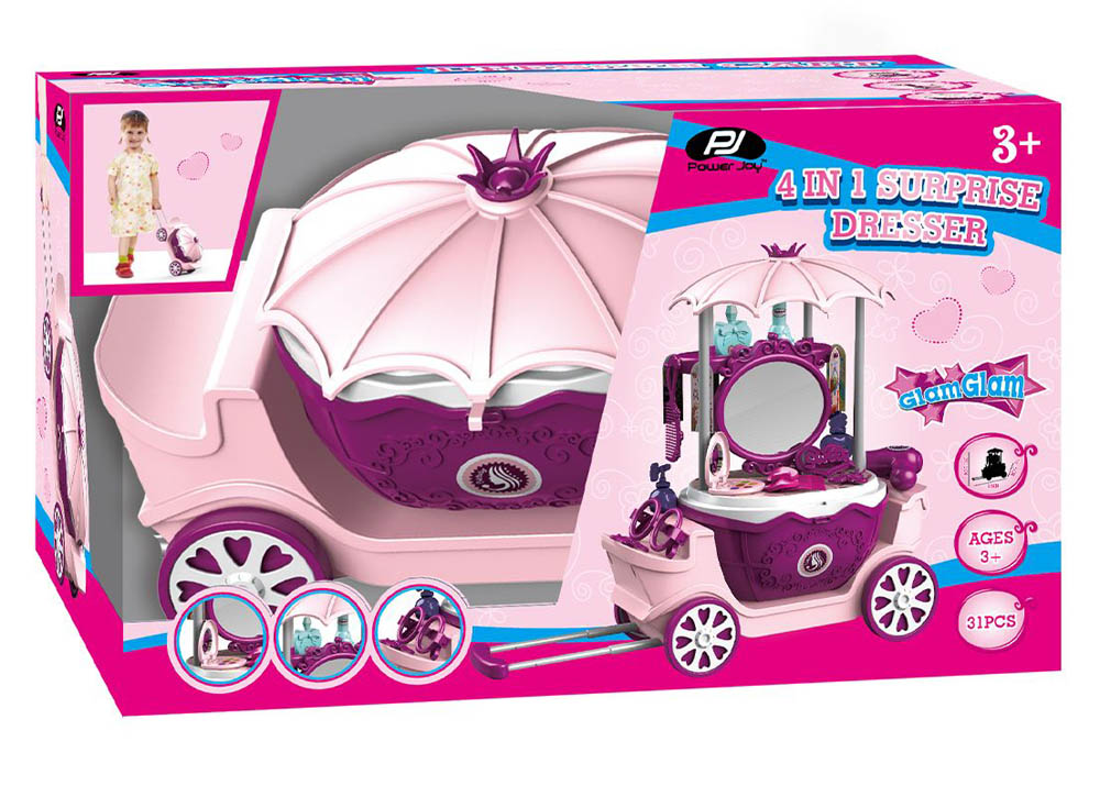 Power Joy - Glamglam Surprise Dresser 4In1