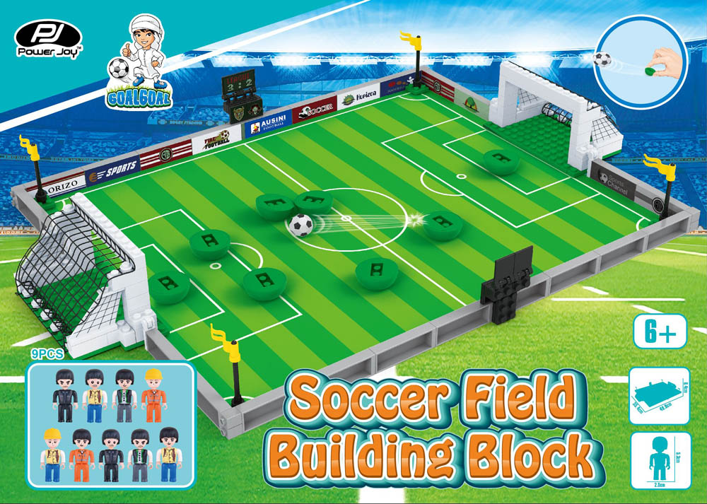 Power Joy - Goalgoal Soccer Field Building Blocks