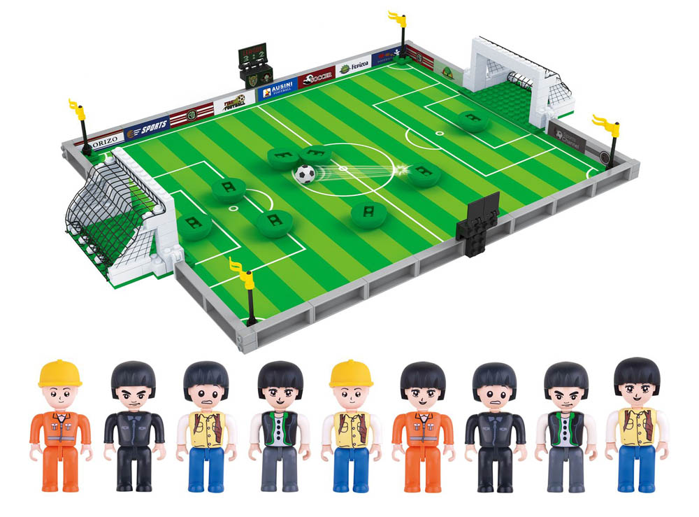 Power Joy - Goalgoal Soccer Field Building Blocks