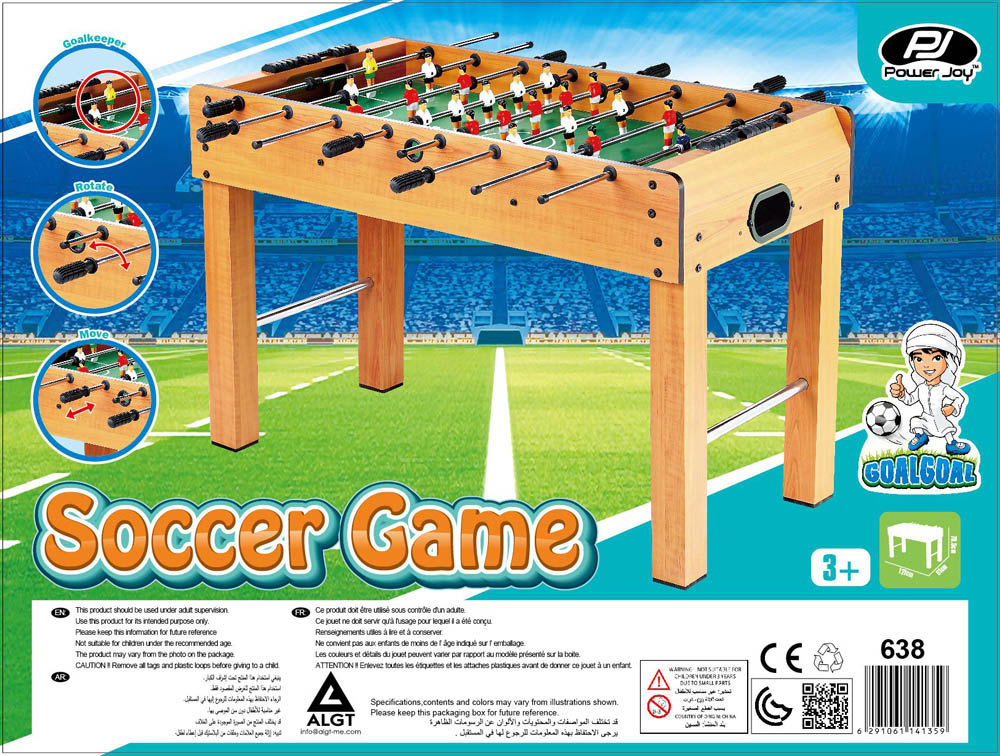 Power Joy - Goalgoal Soccer Game 121X61X80.5