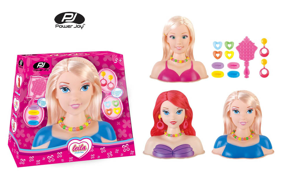 Power Joy - Leila Styling Head Assorted