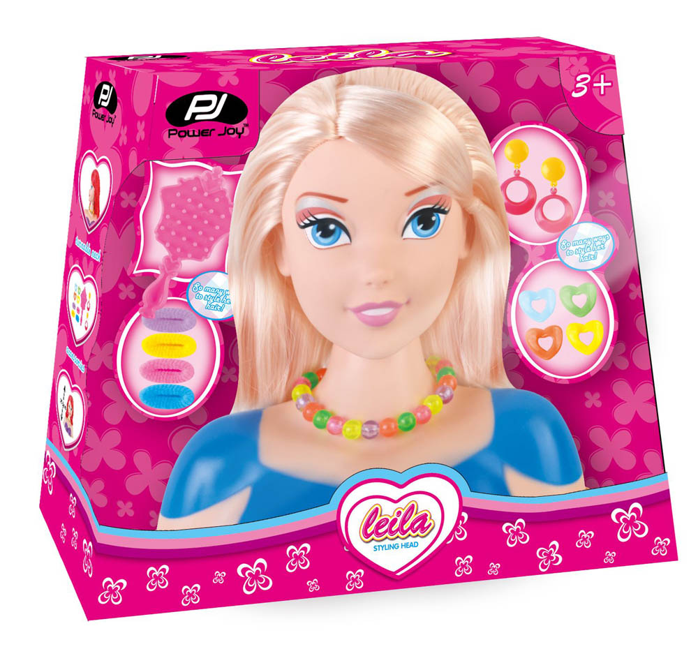 Power Joy - Leila Styling Head Assorted
