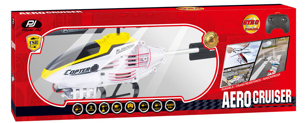 Power Joy - Rc Aero Cruiser 2Ch 31Cm Bpc-Assorted