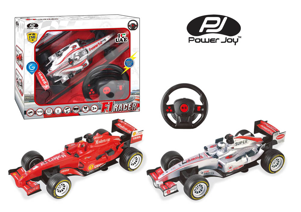 Power Joy - Rc F1 Racing Car 1/12 Bpc Battery Operated-Assorted