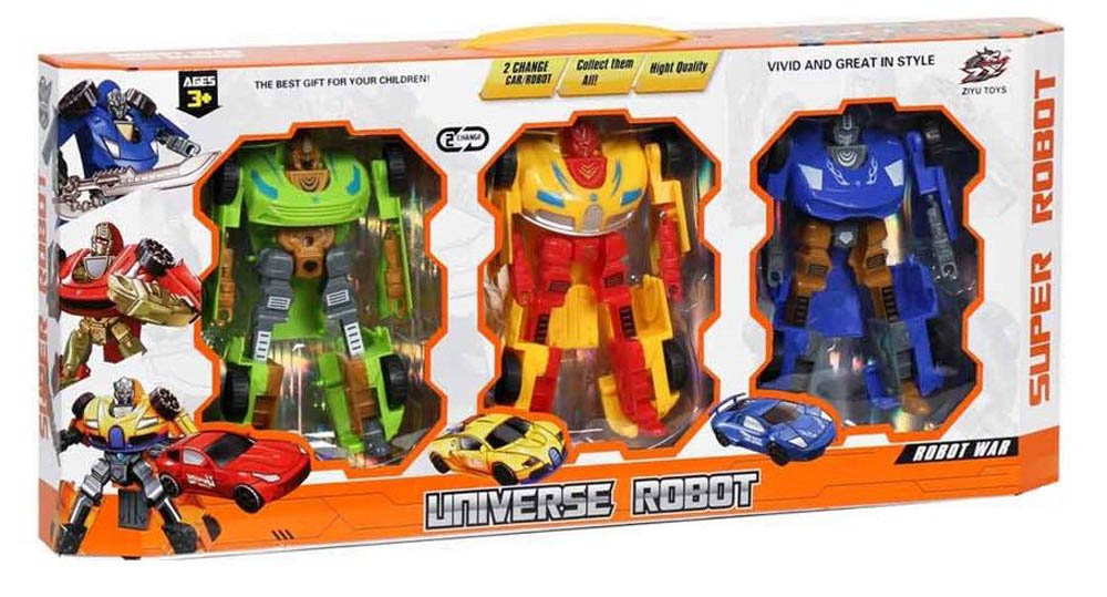 Power Joy - Universe Robots Pack Of 3-Assorted