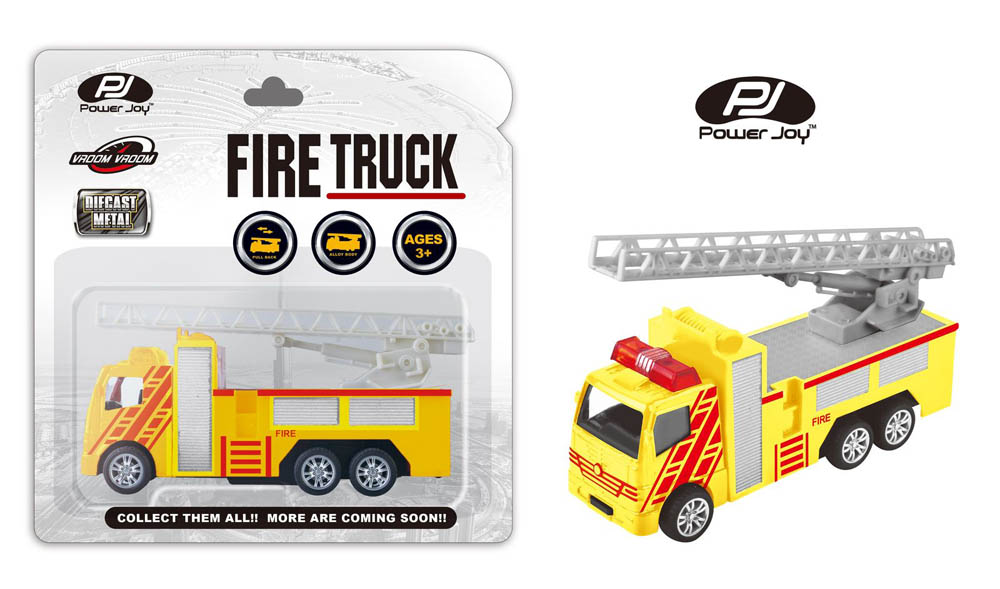 Power Joy - Vroom Vroom Diecast Dxb Firetruck 1/43