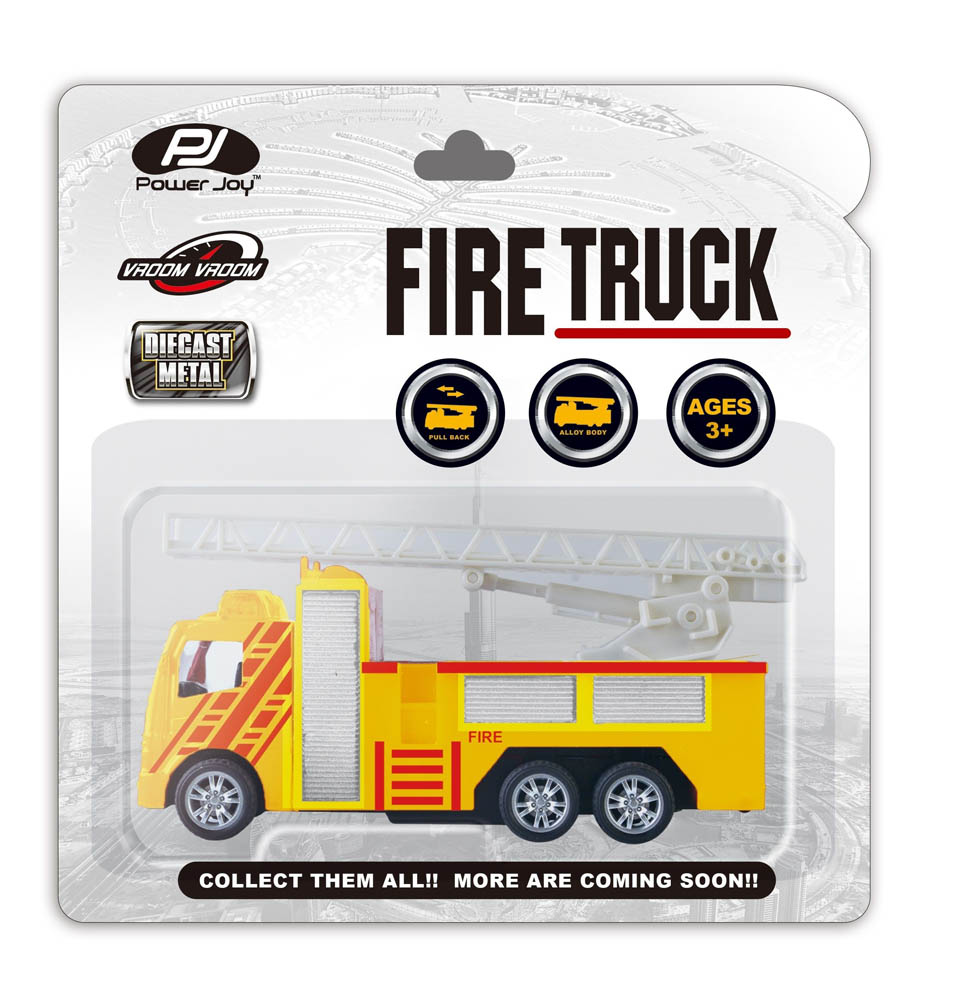 Power Joy - Vroom Vroom Diecast Dxb Firetruck 1/43