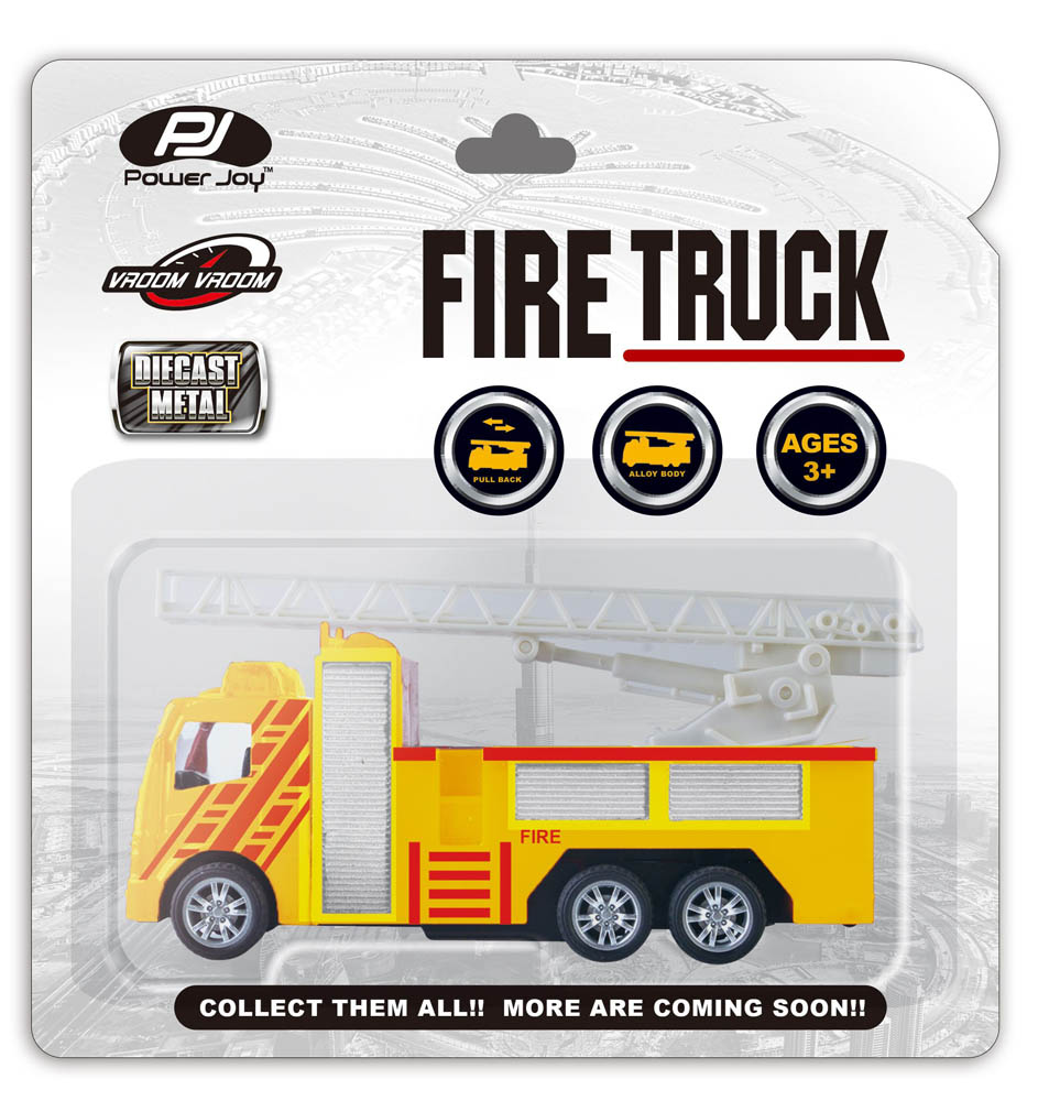 Power Joy - Vroom Vroom Diecast Dxb Firetruck 1/43
