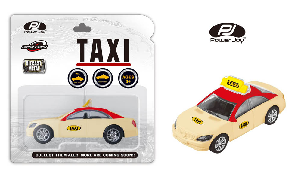 Power Joy - Vroom Vroom Diecast Dxb Taxi 1/43