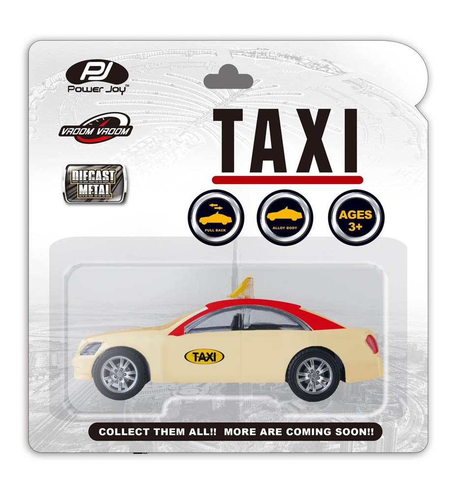 Power Joy - Vroom Vroom Diecast Dxb Taxi 1/43