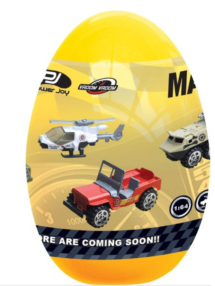 Power Joy - Vroom Vroom Diecast Magic Egg-Assorted
