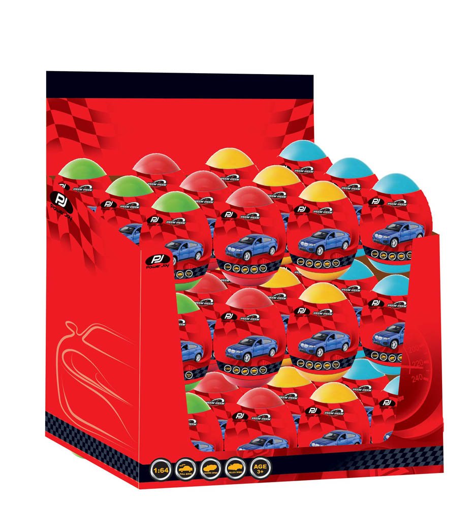 Power Joy - Vroom Vroom Diecast Magic Egg-Assorted