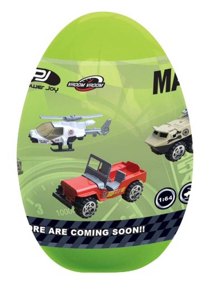 Power Joy - Vroom Vroom Diecast Magic Egg-Assorted