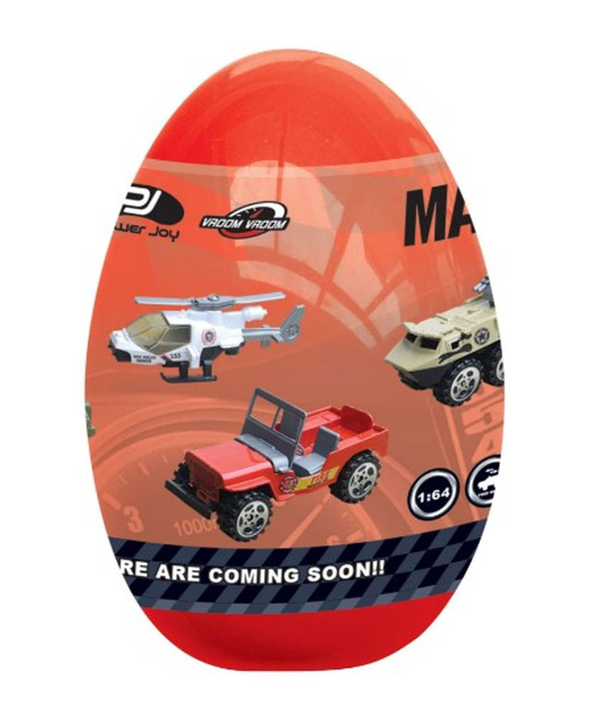 Power Joy - Vroom Vroom Diecast Magic Egg-Assorted