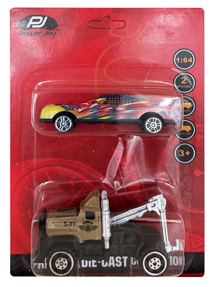 Power Joy - Vroom Vroom Diecast Premium 2In1 1/64-Assorted