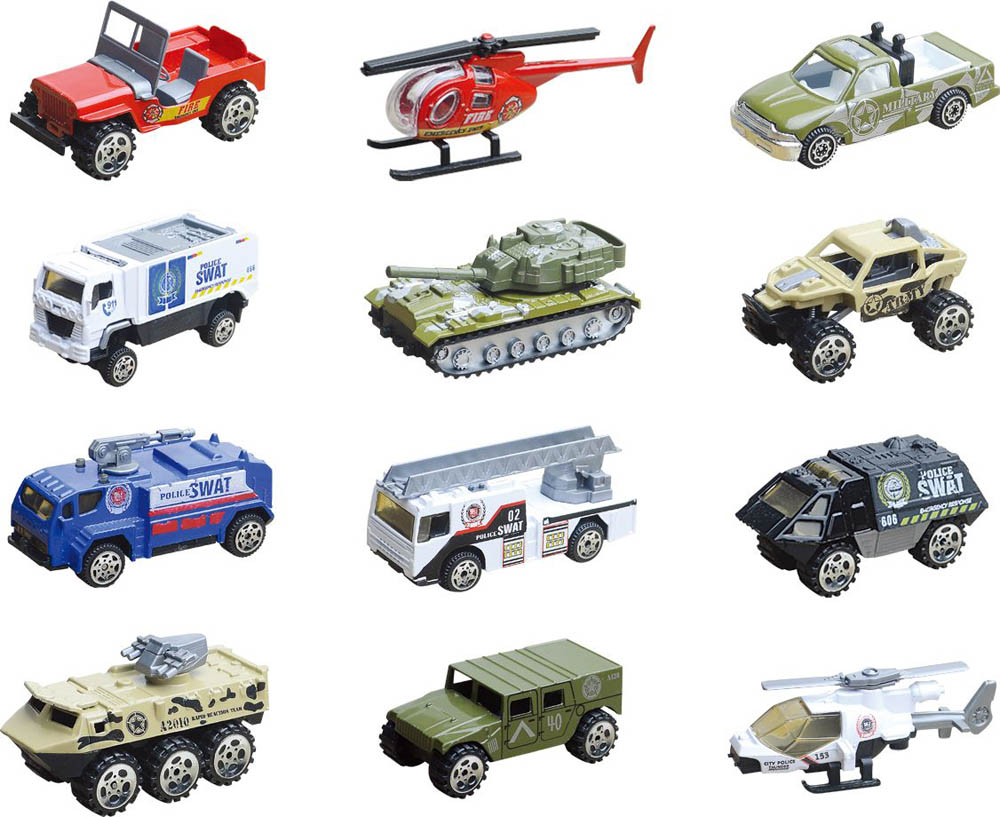 Power Joy - Vroom Vroom Diecast Premium 5In1 1/64-Assorted