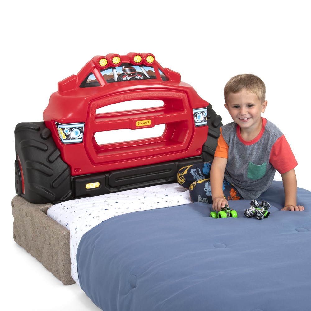 Simplay3 - Monster Truck Headboard, Multicolor