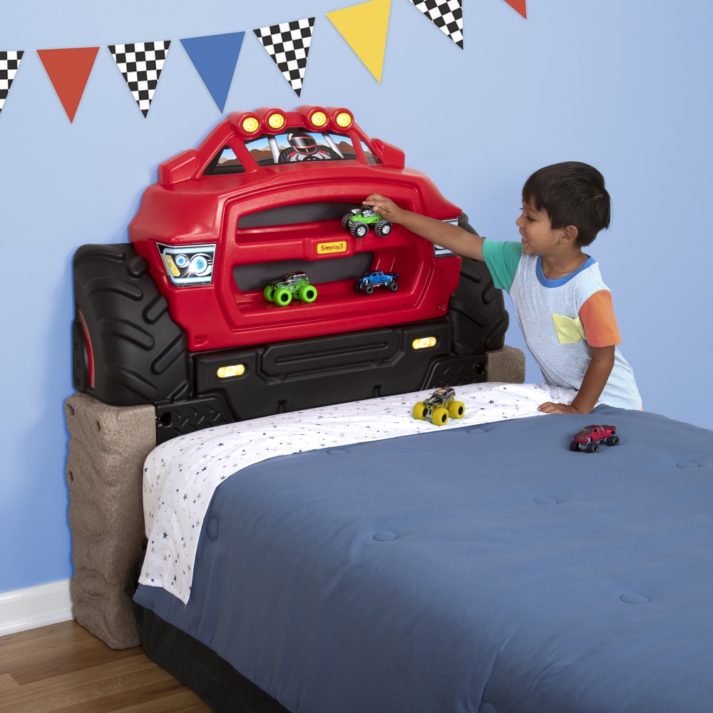 Simplay3 - Monster Truck Headboard, Multicolor