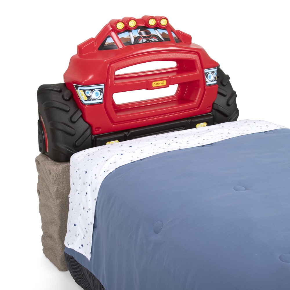 Simplay3 - Monster Truck Headboard, Multicolor