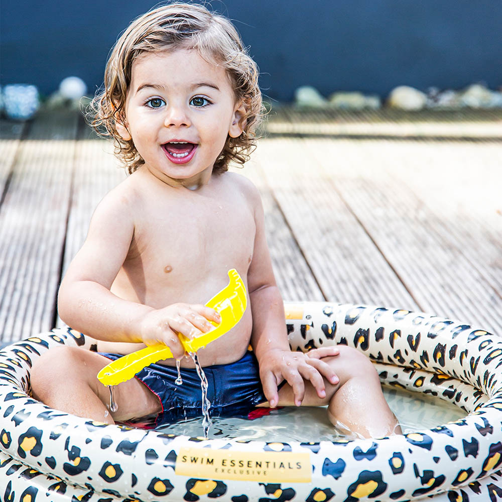 Swim Essentials - Beige Leopard Printed Baby Pool