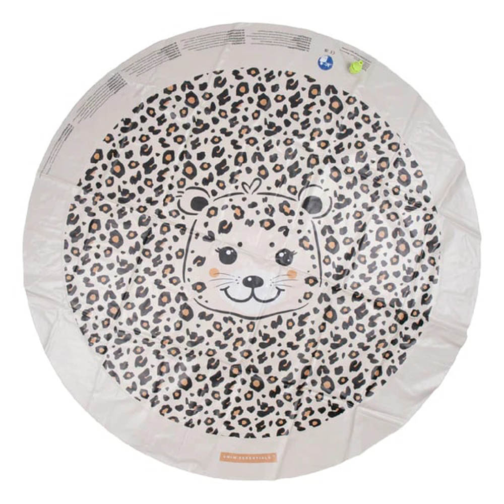 Swim Essentials - Beige Leopard Sprinkler Mat