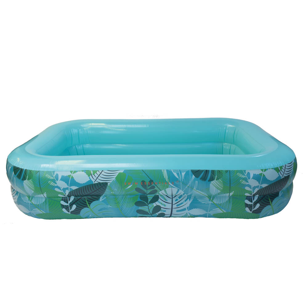 Swim Essentials - Green Tropical Paddling Pool 210Cm