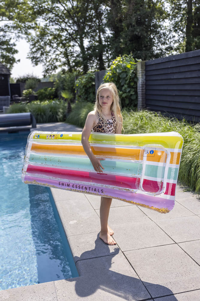 Swim Essentials - Luxe Version - Rainbow With Glitter Lie- On