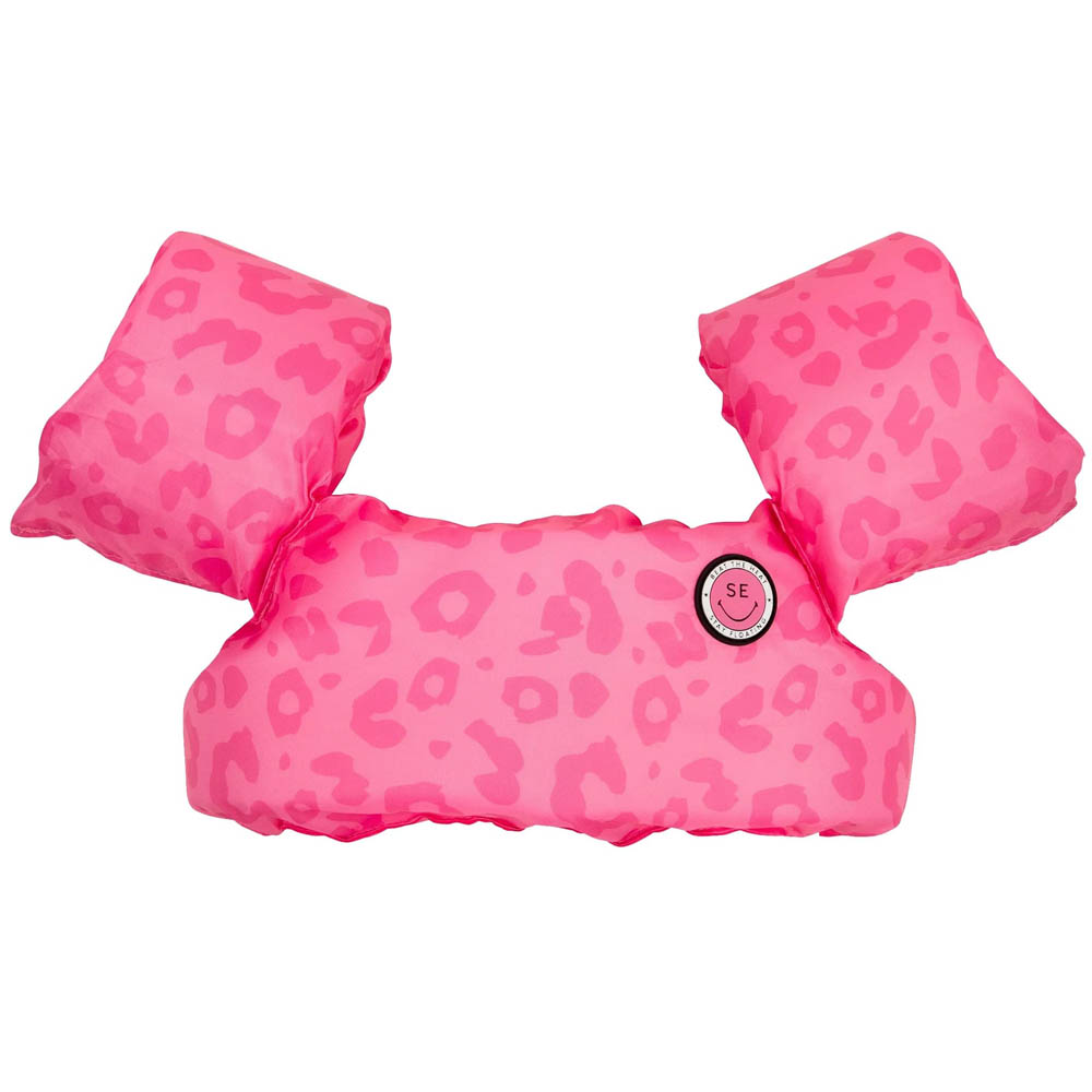 Swim Essentials - Pink Leopard Puddle Jumper 2- 6 Years