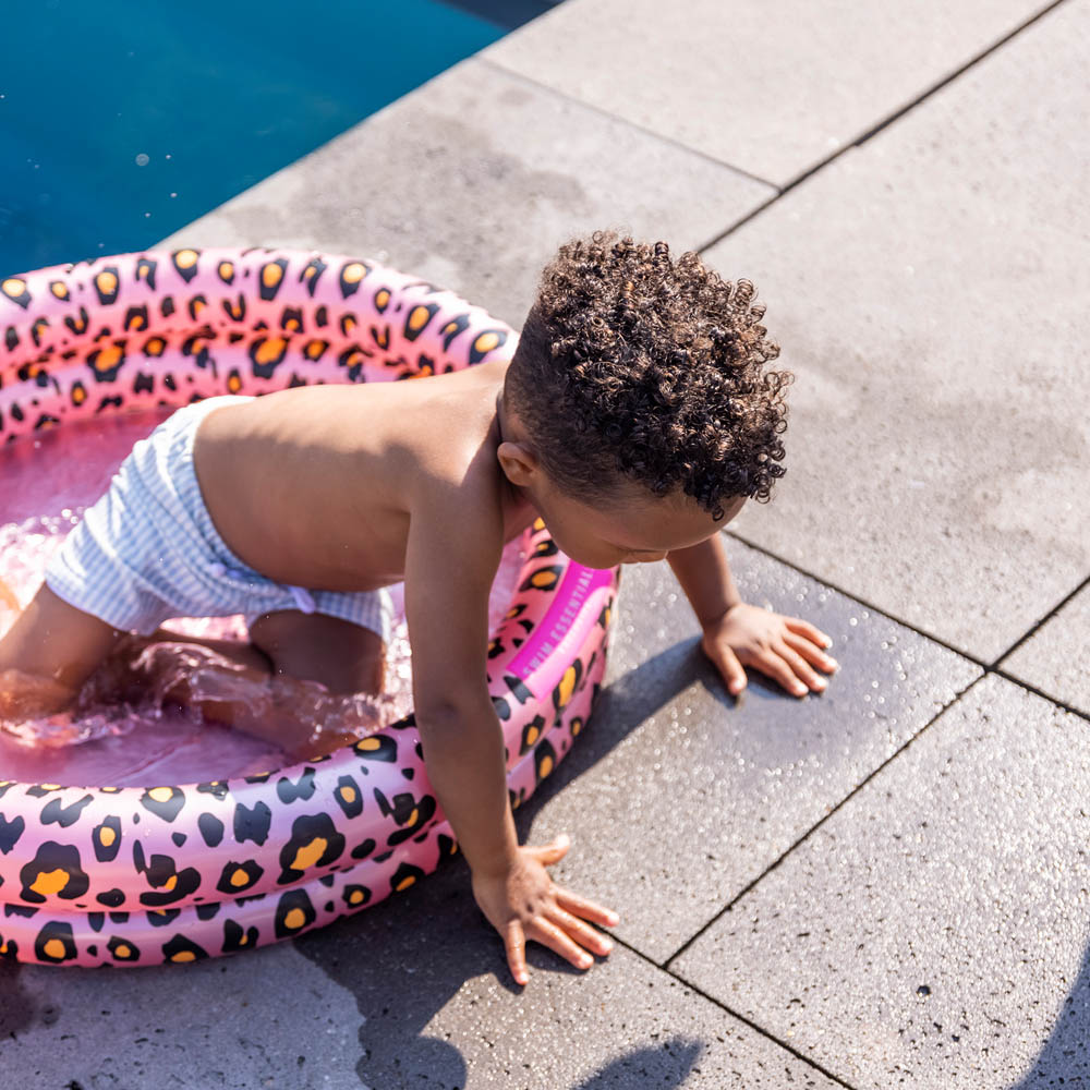 Swim Essentials - Rose Gold Leopard Printed Baby Pool