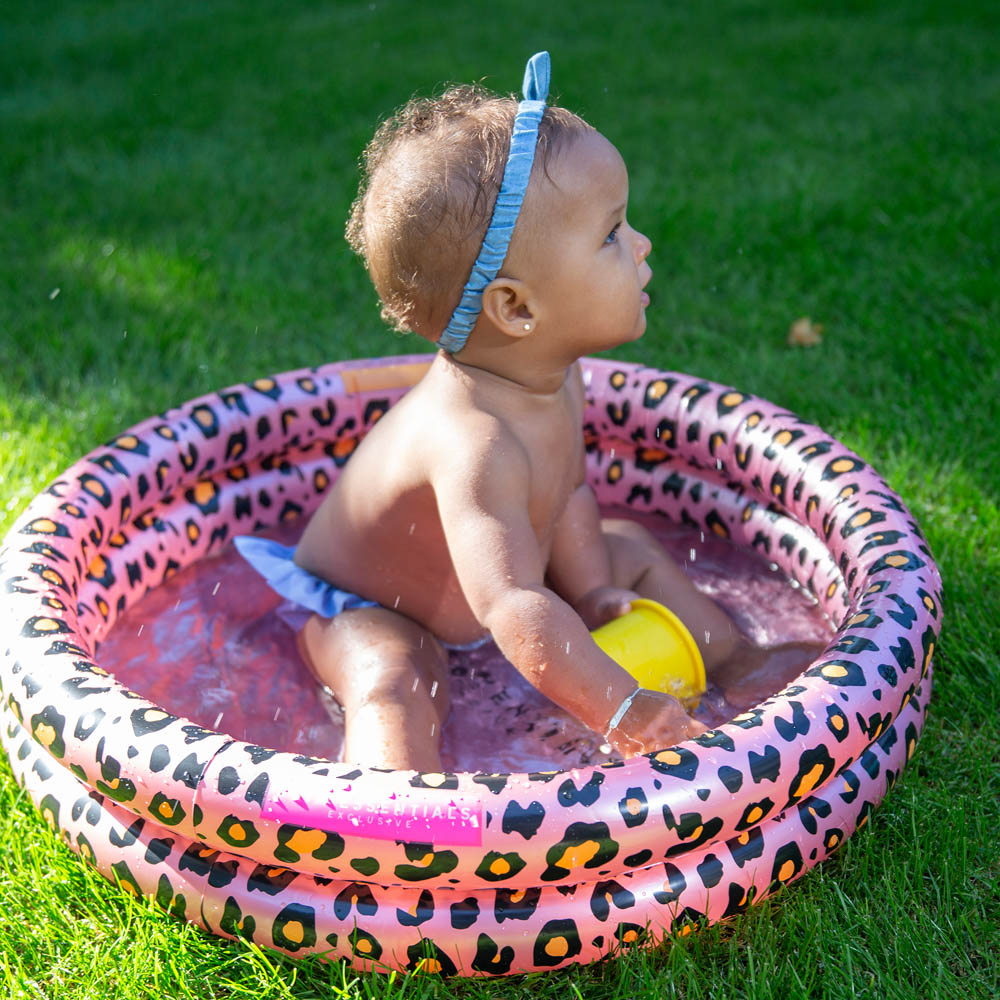 Swim Essentials - Rose Gold Leopard Printed Baby Pool