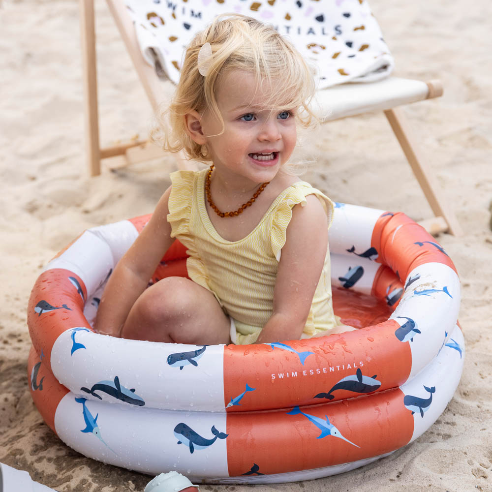 Swim Essentials - Whale Printed Baby Pool