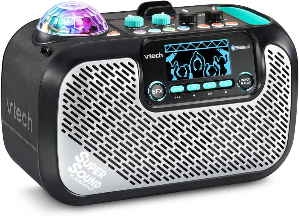 Vtech Super Sound Karaoke Portable Speaker With Microphone Babystore.ae