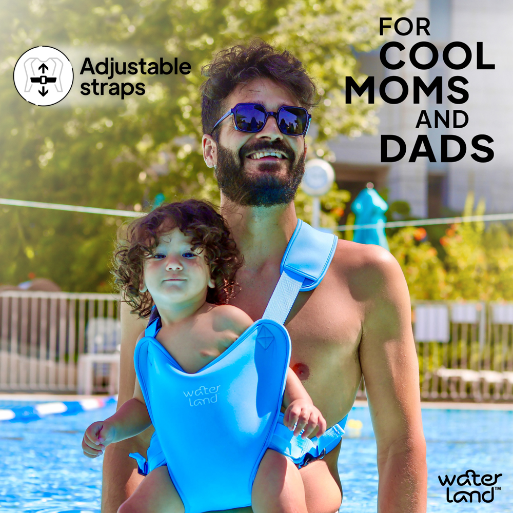 WaterLand Baby Carrier Light Blue Sky Babystore.ae