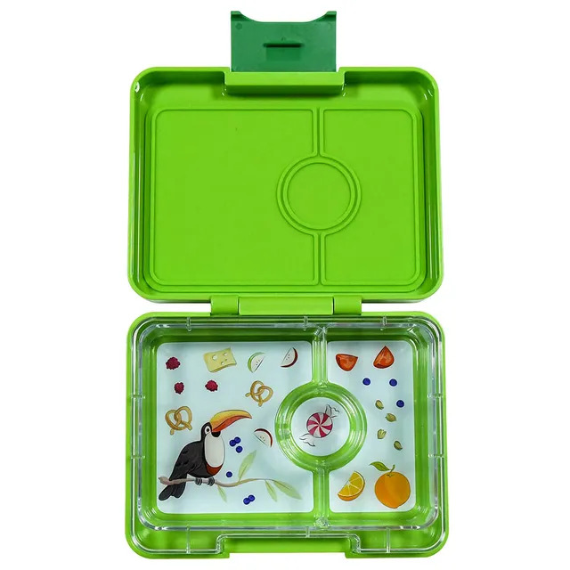 Yumbox - Lime Green Snack Box