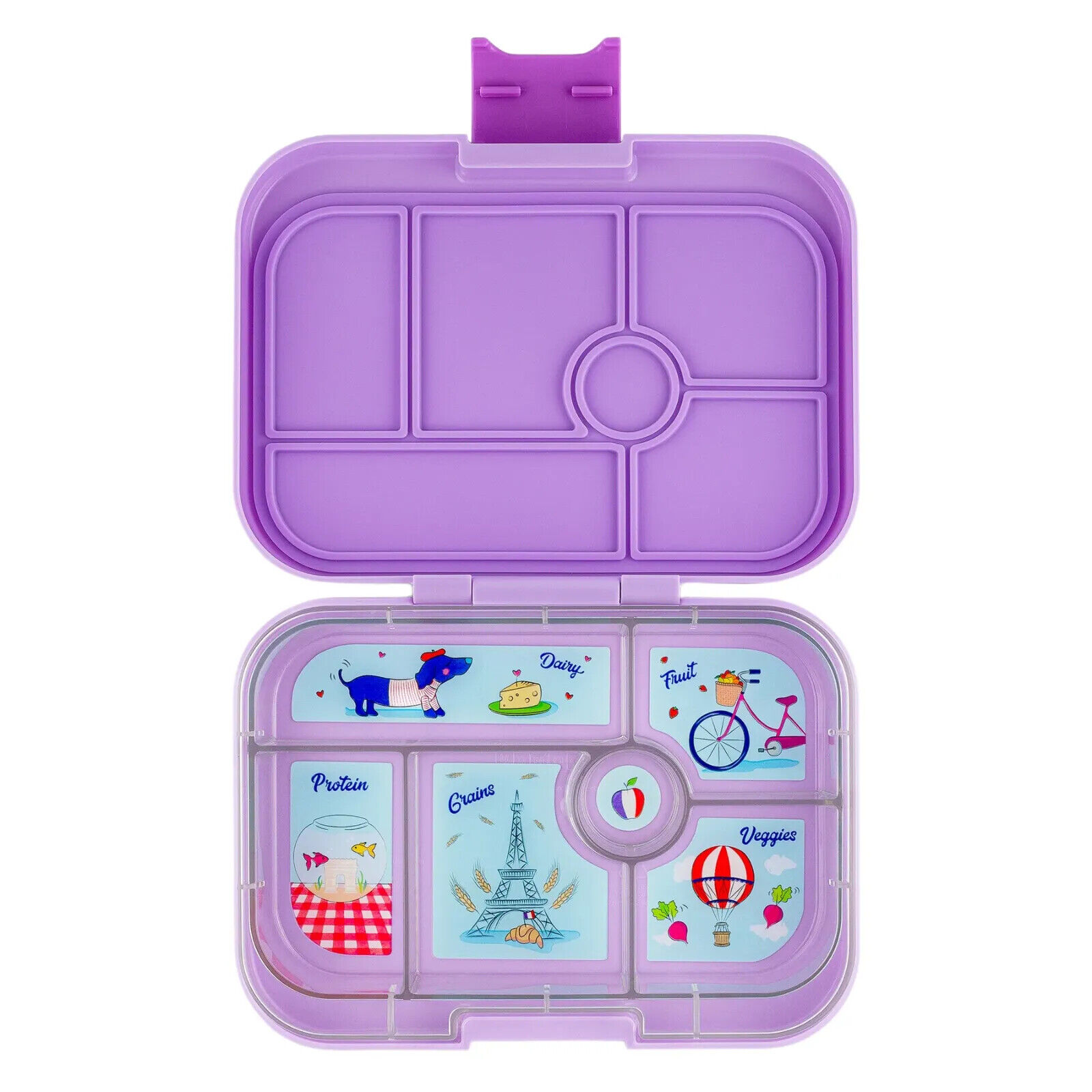 Yumbox - Seville Purple Bon Appetit 5C