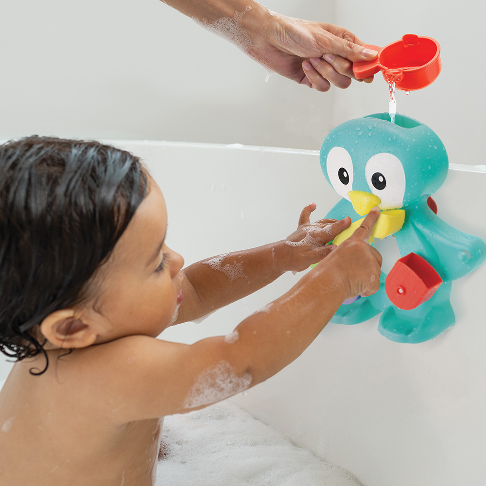 Infantino - Tub-a-Penguin Bath Time set - 12 Months & Above