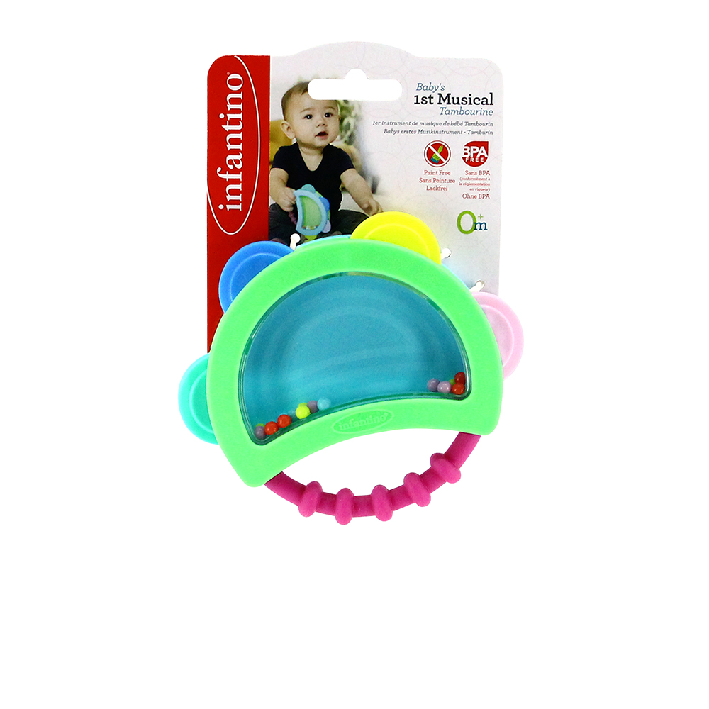 Infantino - Baby's 1st Musical Tambourine - 12 Months and Above