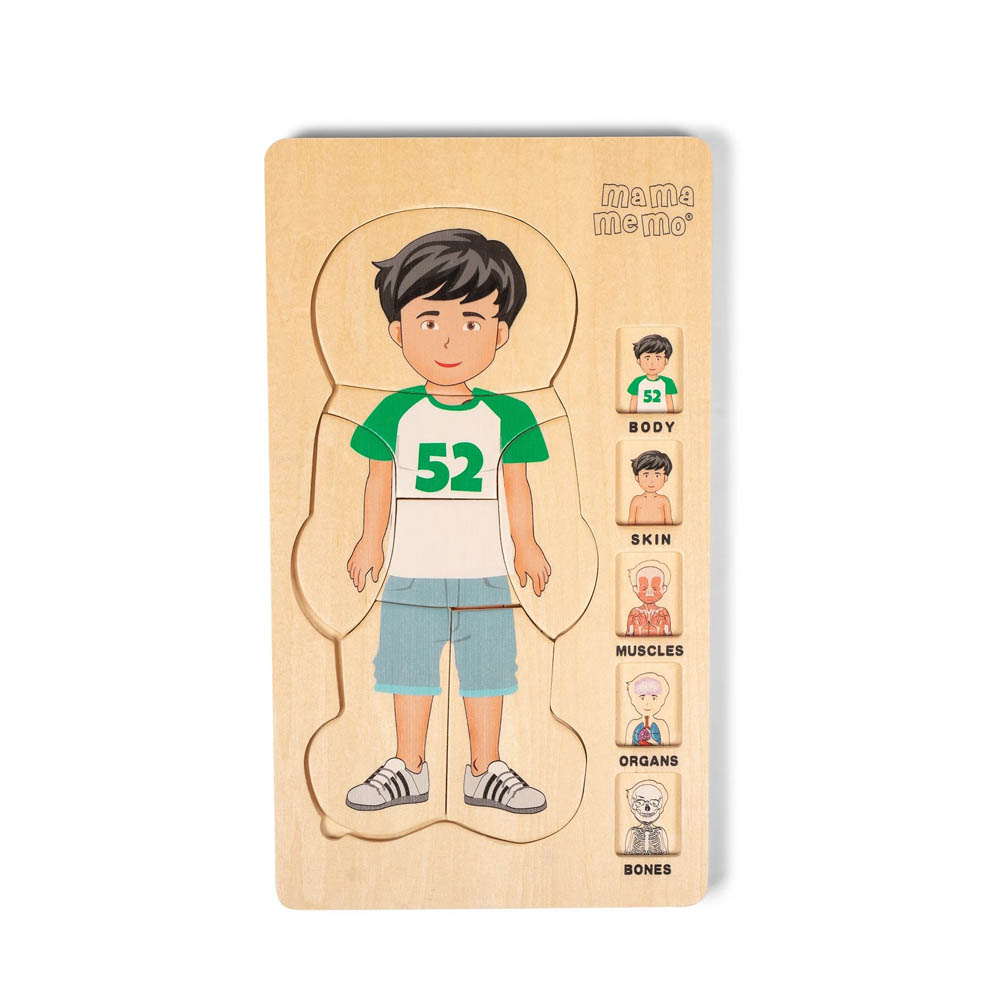 MAMAMEMO - 5 Layer Puzzles, Boy