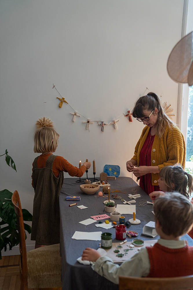 Grapat Wooden Advent Calendar - Eco-Friendly Holiday Countdown for Kids