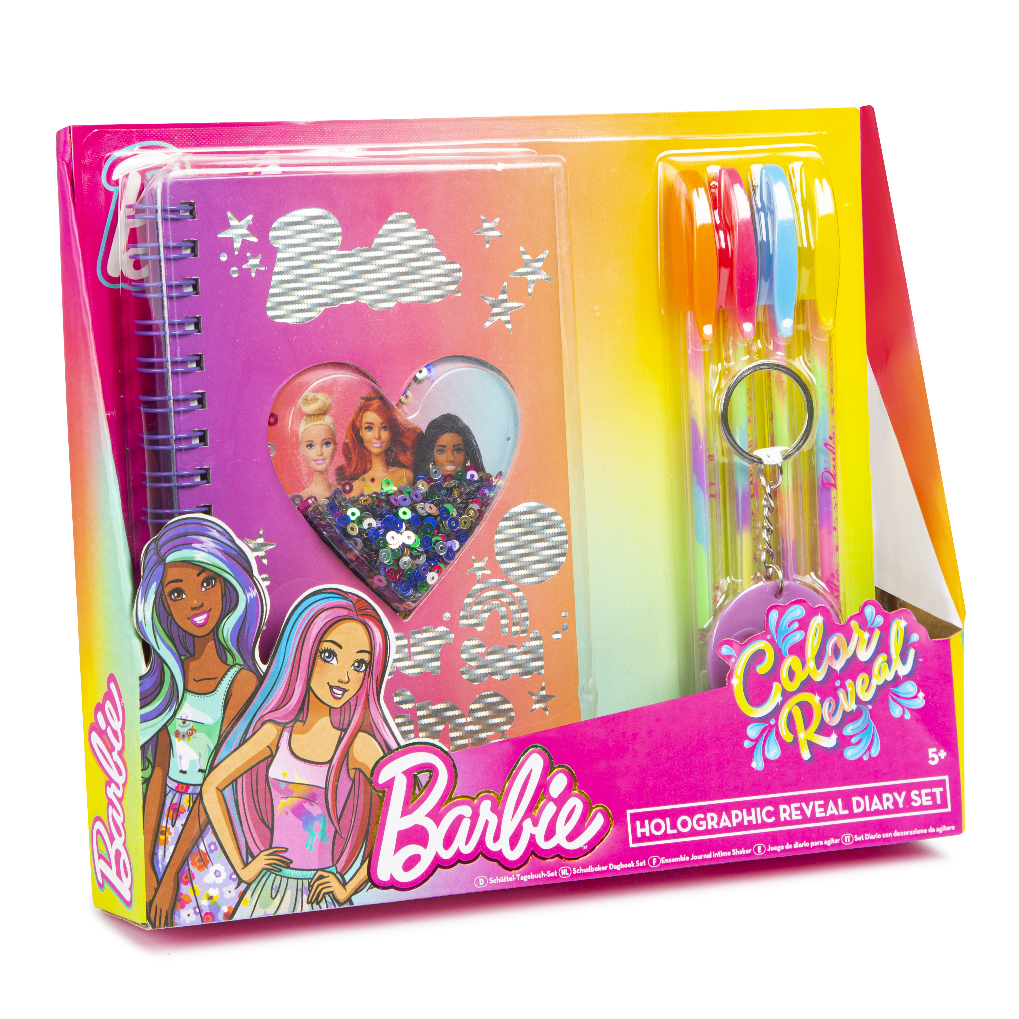 Barbie - Shaker Diary Set