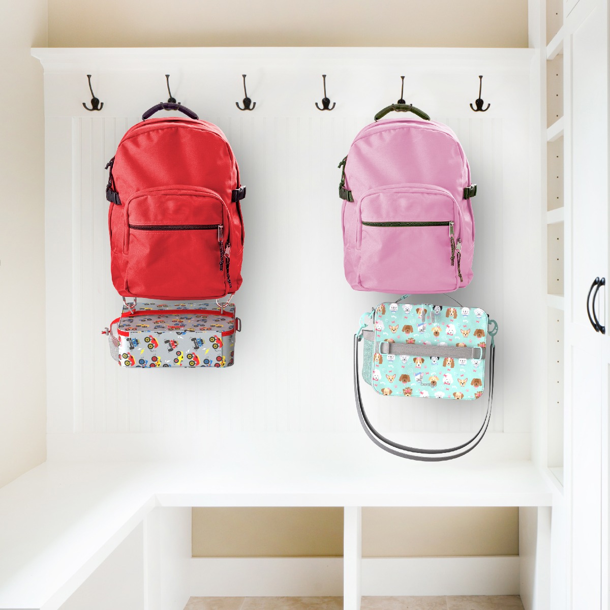 Bentgo - Kids Prints Lunch Bag - Trucks
