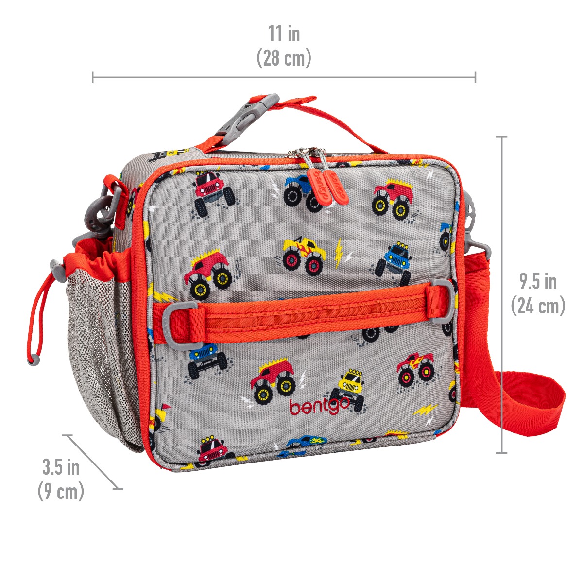 Bentgo - Kids Prints Lunch Bag - Trucks
