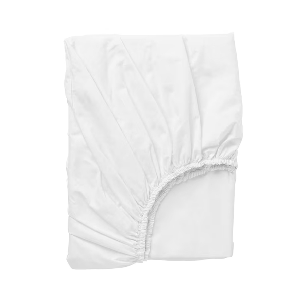 BYFT - Orchard Exclusive - White - Single Fitted Sheet, Duvet Cover and Pillow case - Set of 4 pcs