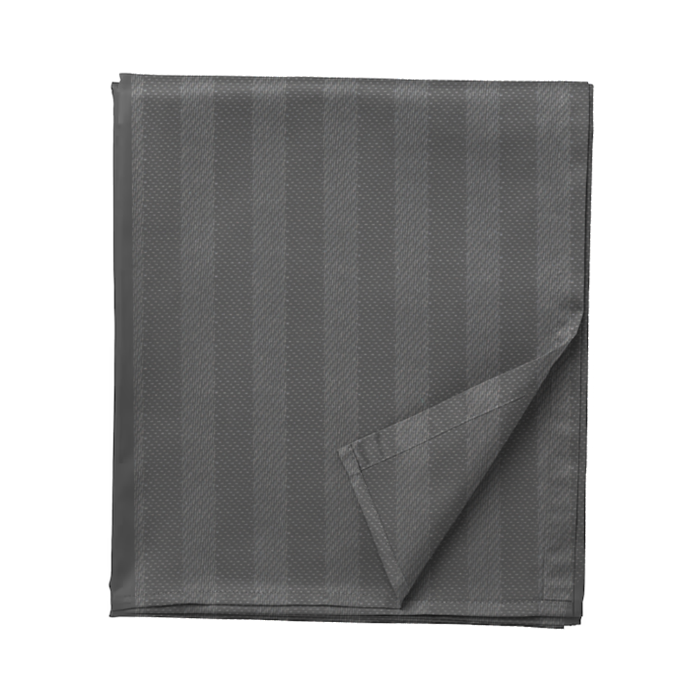 BYFT - Tulip Charcoal - Single Flat Sheet Duvet Cover and Pillow case - Percale weave - Set of 4 pcs