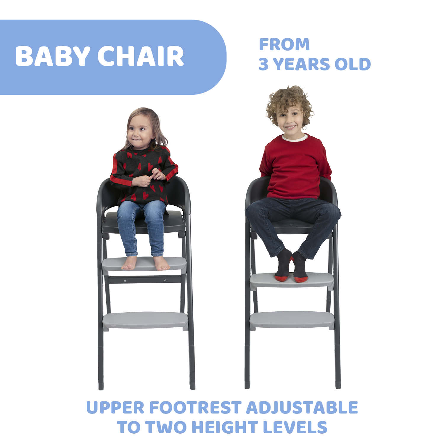 Chicco - Crescendo Up Evolutionary Chair 6m-110 kg - Etna Black ReLux