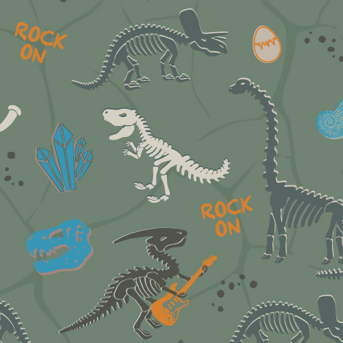 Bentgo - Kids Prints Lunch Box -Dino Fossils