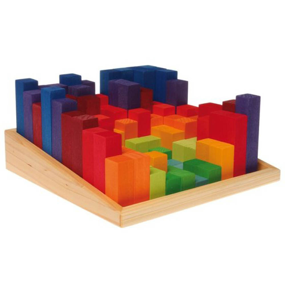 Grimm's - Large Stepped Counting Blocks