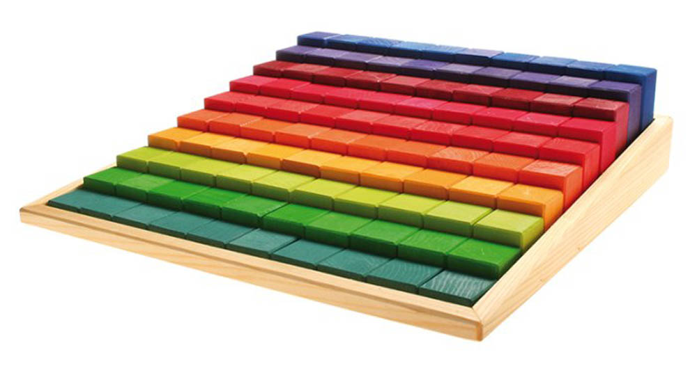 Grimm's - Large Stepped Counting Blocks